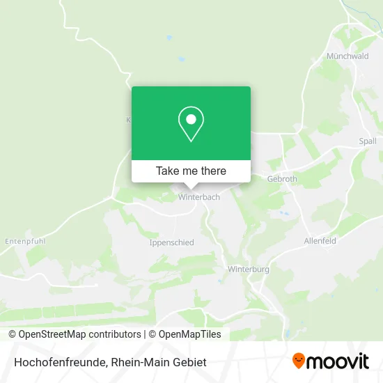 Карта Hochofenfreunde