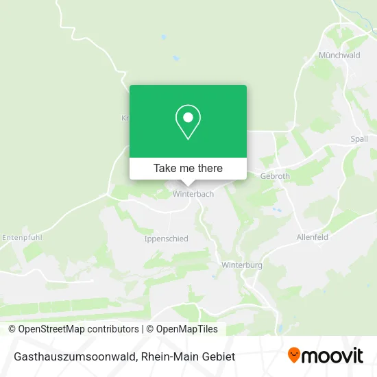 Карта Gasthauszumsoonwald
