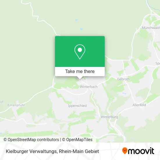 Карта Kielburger Verwaltungs