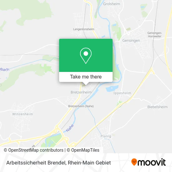 Карта Arbeitssicherheit Brendel