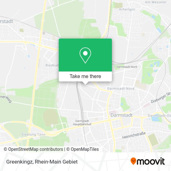 Карта Greenkingz