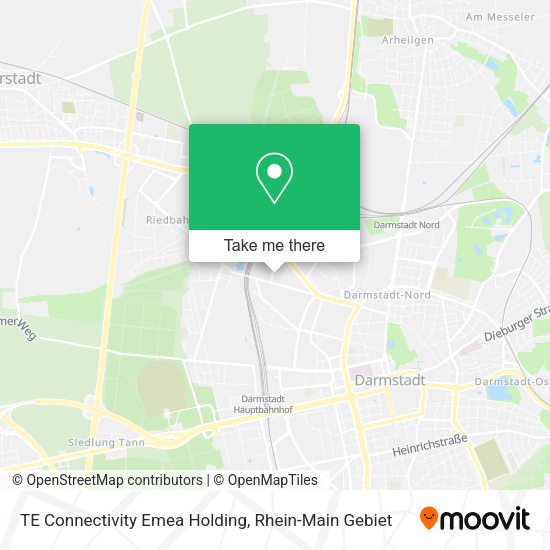 Карта TE Connectivity Emea Holding