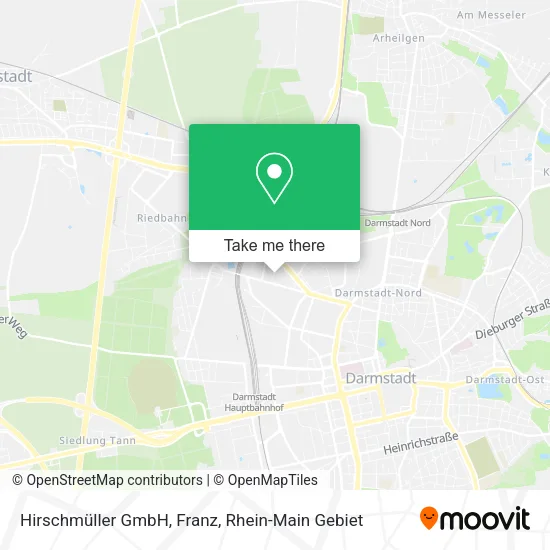 Карта Hirschmüller GmbH, Franz