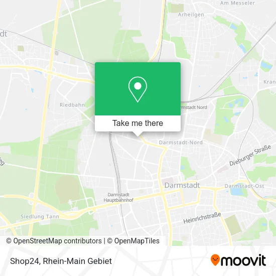 Shop24 map