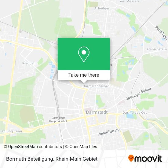 Карта Bormuth Beteiligung