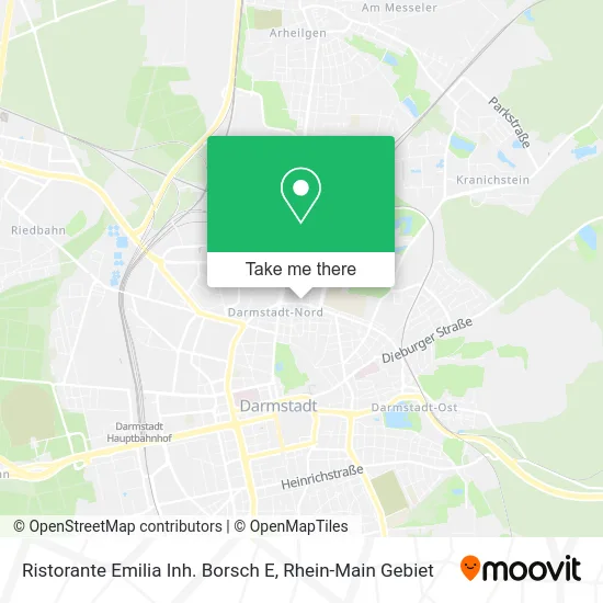 Ristorante Emilia Inh. Borsch E map