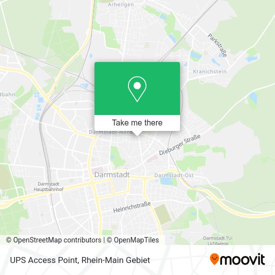 Карта UPS Access Point