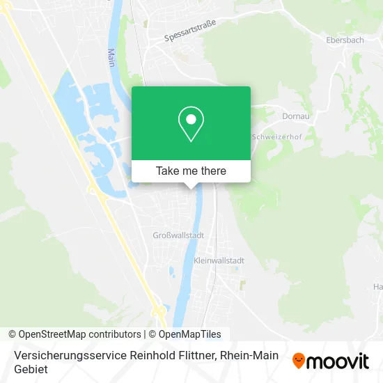 Карта Versicherungsservice Reinhold Flittner