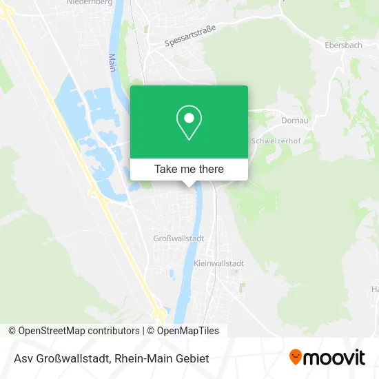 Карта Asv Großwallstadt