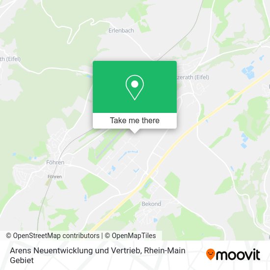 Карта Arens Neuentwicklung und Vertrieb