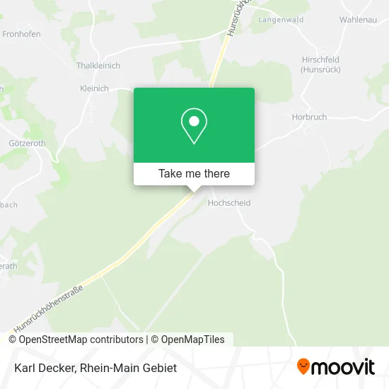 Карта Karl Decker