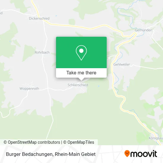 Карта Burger Bedachungen
