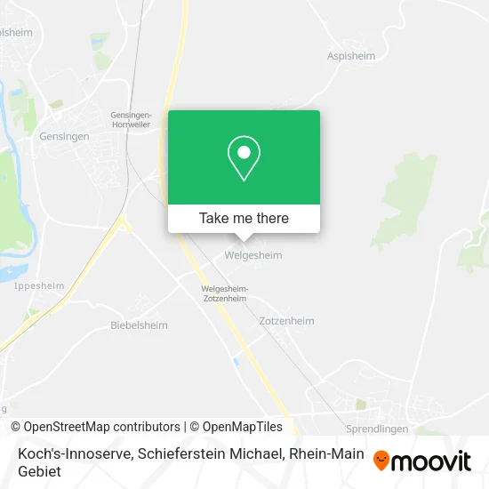 Карта Koch's-Innoserve, Schieferstein Michael