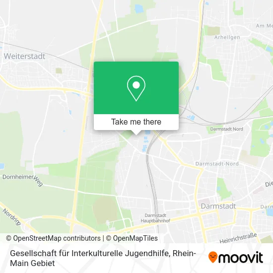 Карта Gesellschaft für Interkulturelle Jugendhilfe