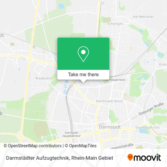 Карта Darmstädter Aufzugtechnik