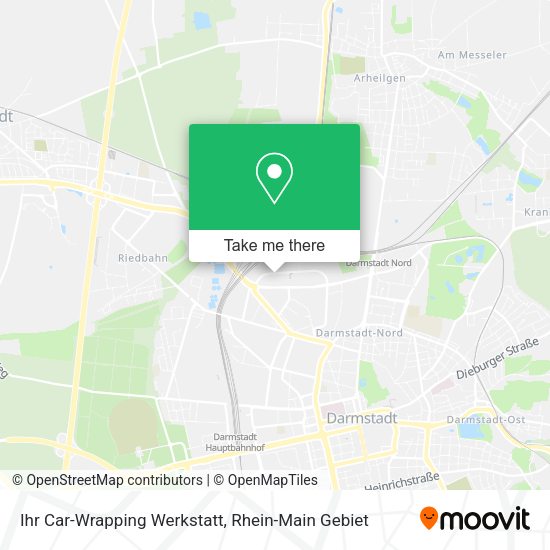 Карта Ihr Car-Wrapping Werkstatt