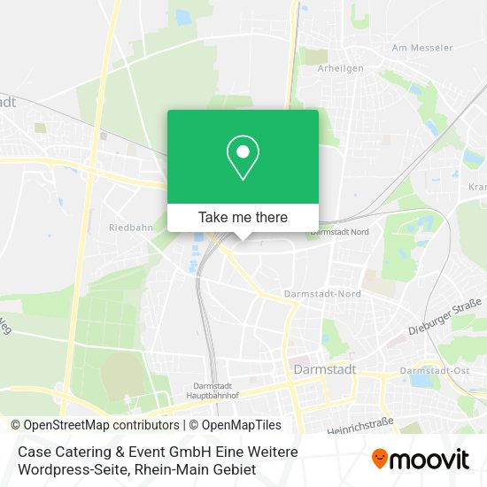 Карта Case Catering & Event GmbH Eine Weitere Wordpress-Seite
