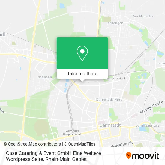 Карта Case Catering & Event GmbH Eine Weitere Wordpress-Seite
