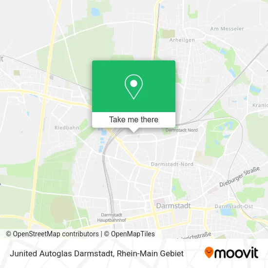 Карта Junited Autoglas Darmstadt
