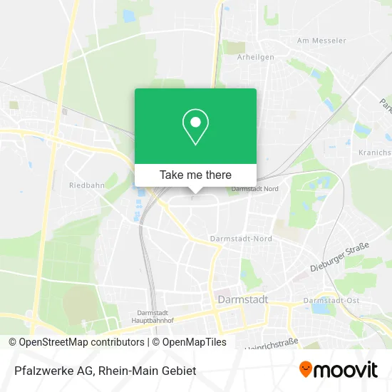 Карта Pfalzwerke AG