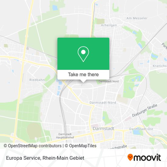 Карта Europa Service