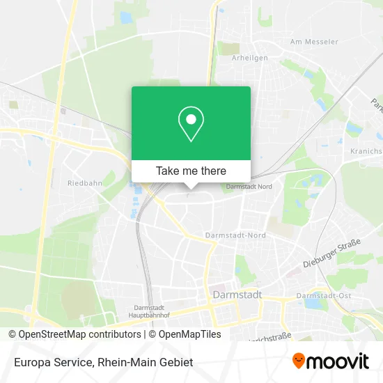 Карта Europa Service