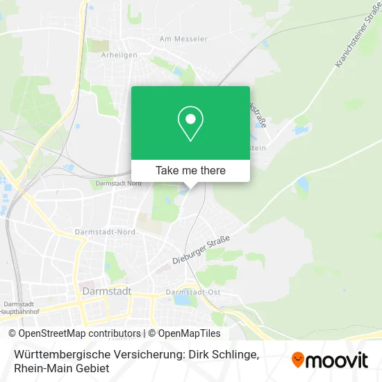 Карта Württembergische Versicherung: Dirk Schlinge