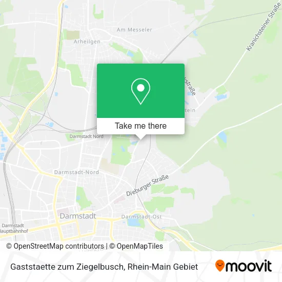 Карта Gaststaette zum Ziegelbusch