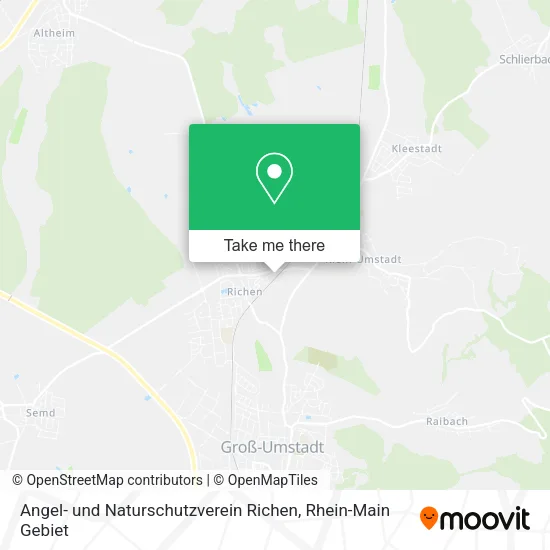 Карта Angel- und Naturschutzverein Richen
