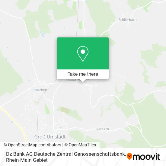 Карта Dz Bank AG Deutsche Zentral Genossenschaftsbank