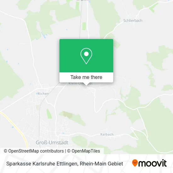 Карта Sparkasse Karlsruhe Ettlingen