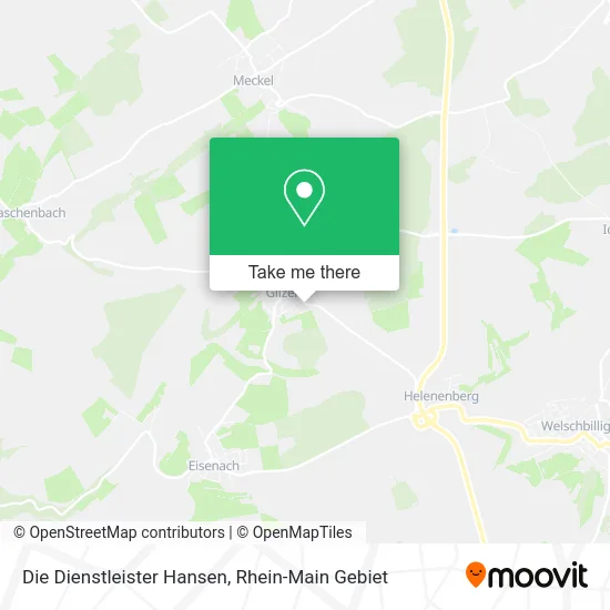 Die Dienstleister Hansen map