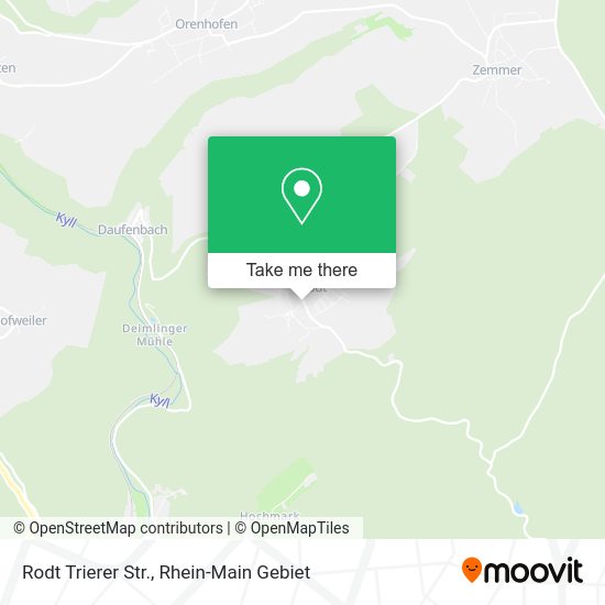 Rodt Trierer Str. map