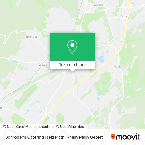 Карта Schröder's Catering Hetzerath