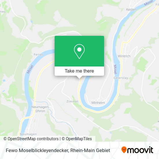 Карта Fewo Moselblickleyendecker