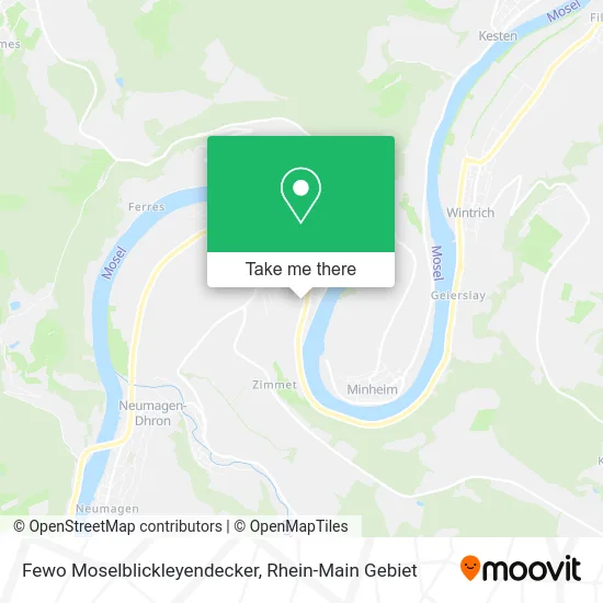Карта Fewo Moselblickleyendecker