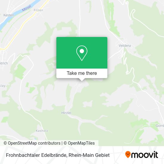 Карта Frohnbachtaler Edelbrände
