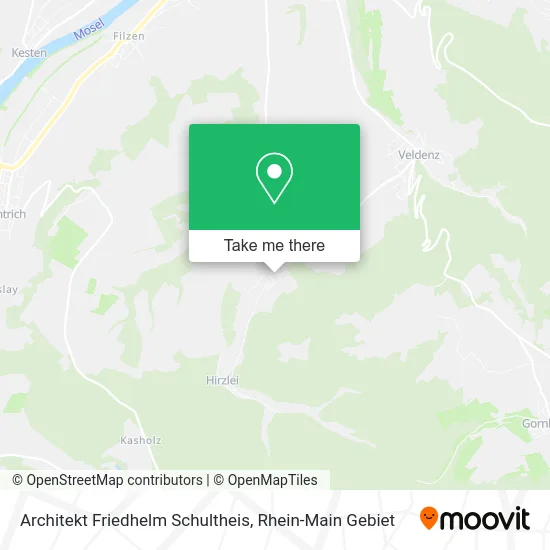 Карта Architekt Friedhelm Schultheis