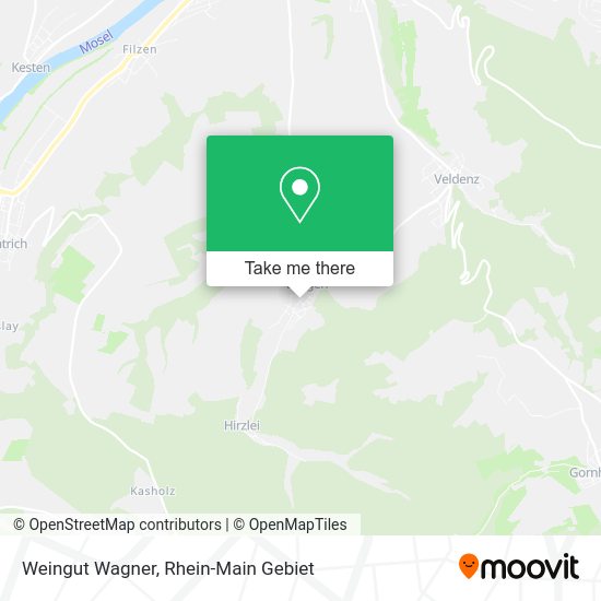 Карта Weingut Wagner