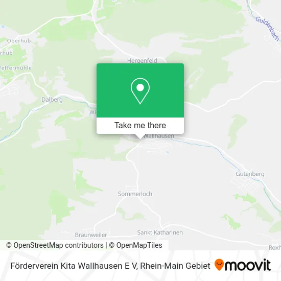 Карта Förderverein Kita Wallhausen E V