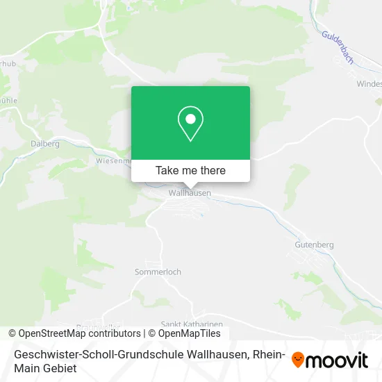 Карта Geschwister-Scholl-Grundschule Wallhausen