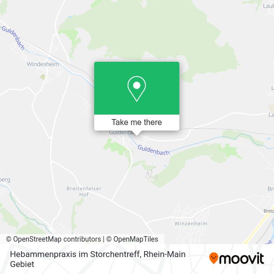 Карта Hebammenpraxis im Storchentreff