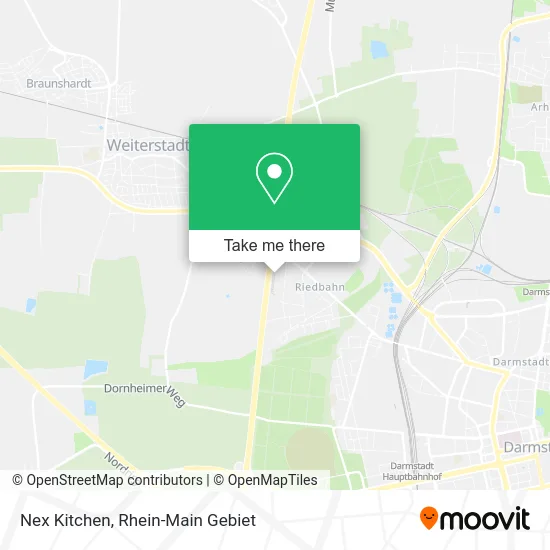 Nex Kitchen map