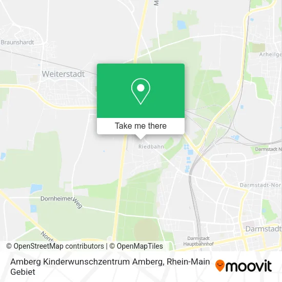 Карта Amberg Kinderwunschzentrum Amberg