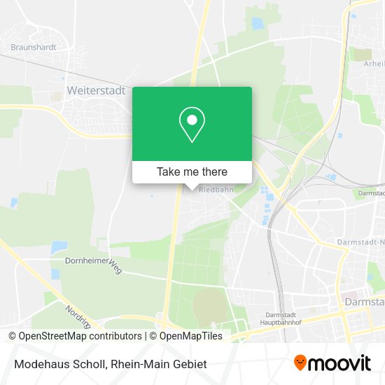 Карта Modehaus Scholl