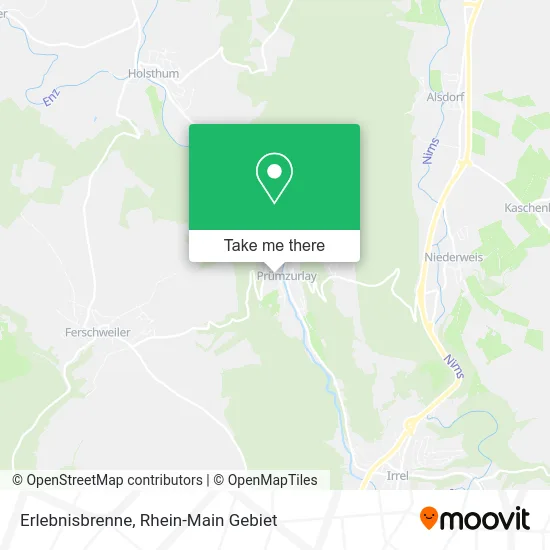 Карта Erlebnisbrenne