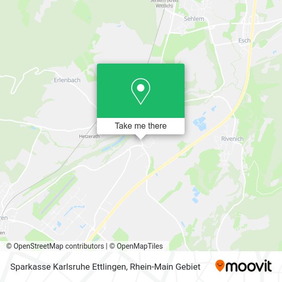 Карта Sparkasse Karlsruhe Ettlingen