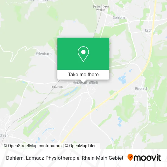 Карта Dahlem, Lamacz Physiotherapie