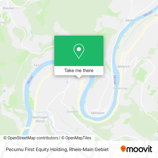 Карта Pecumu First Equity Holding