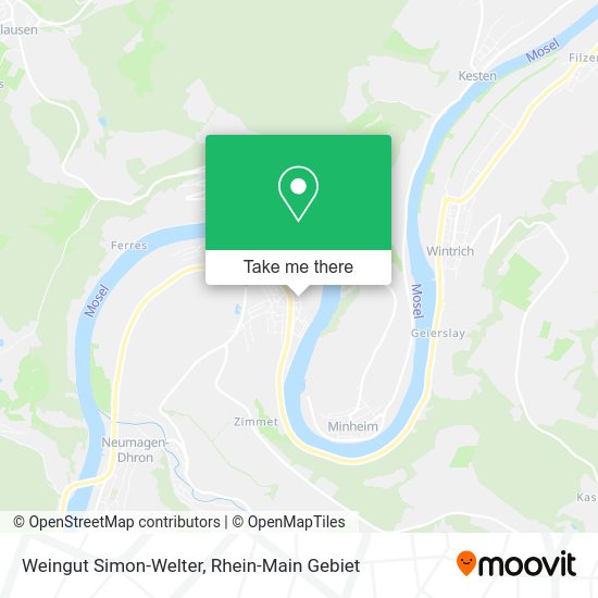 Карта Weingut Simon-Welter